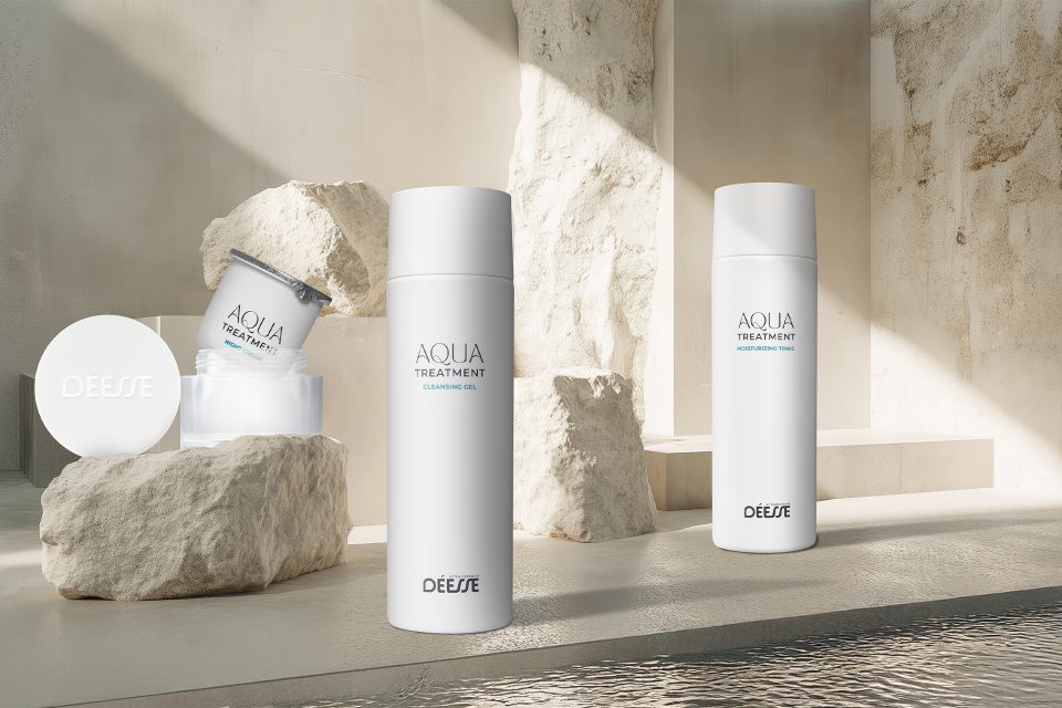 Déesse // Packaging Design Aqua Treatment